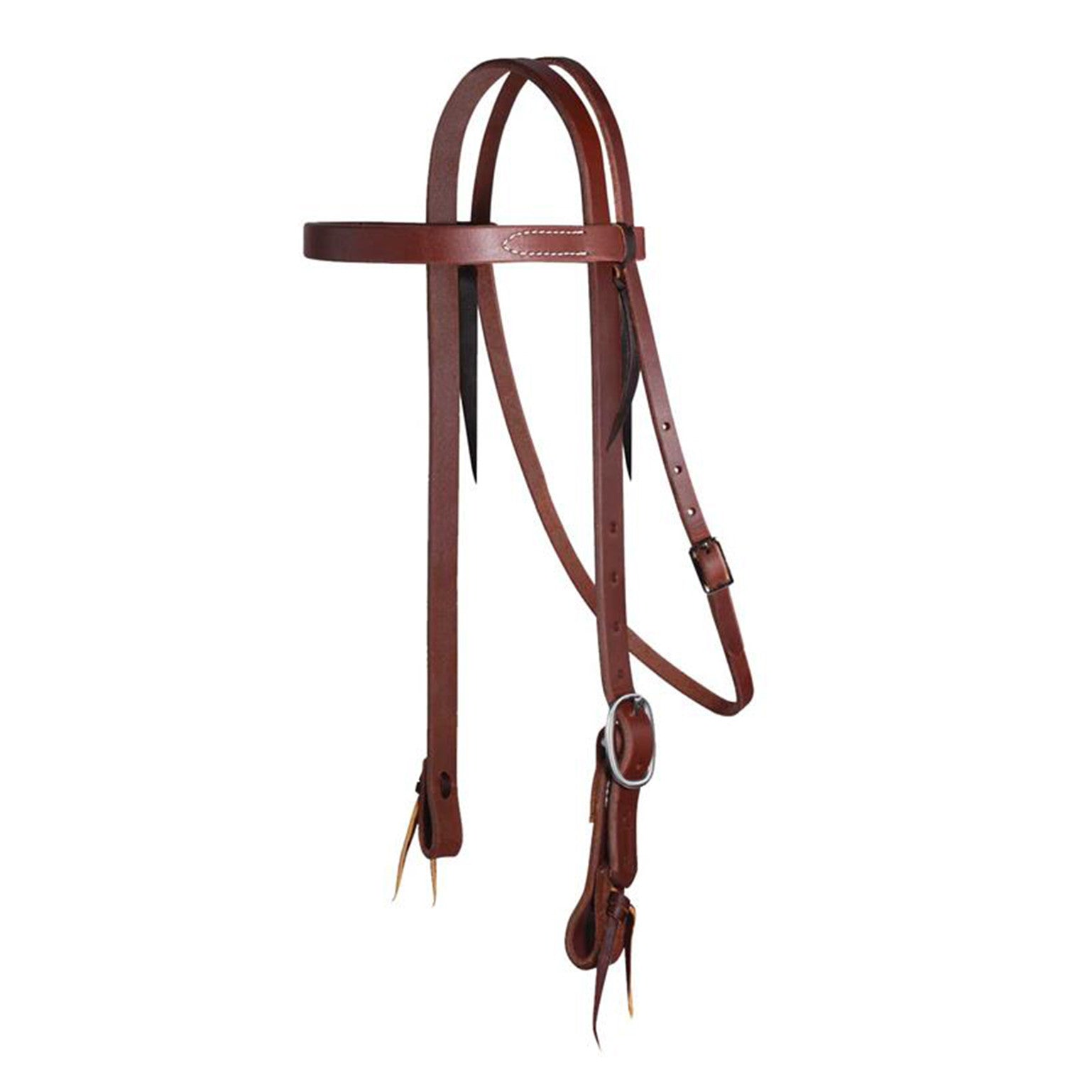 Testera western de cuero engrasado de 3/4" Professional's Choice