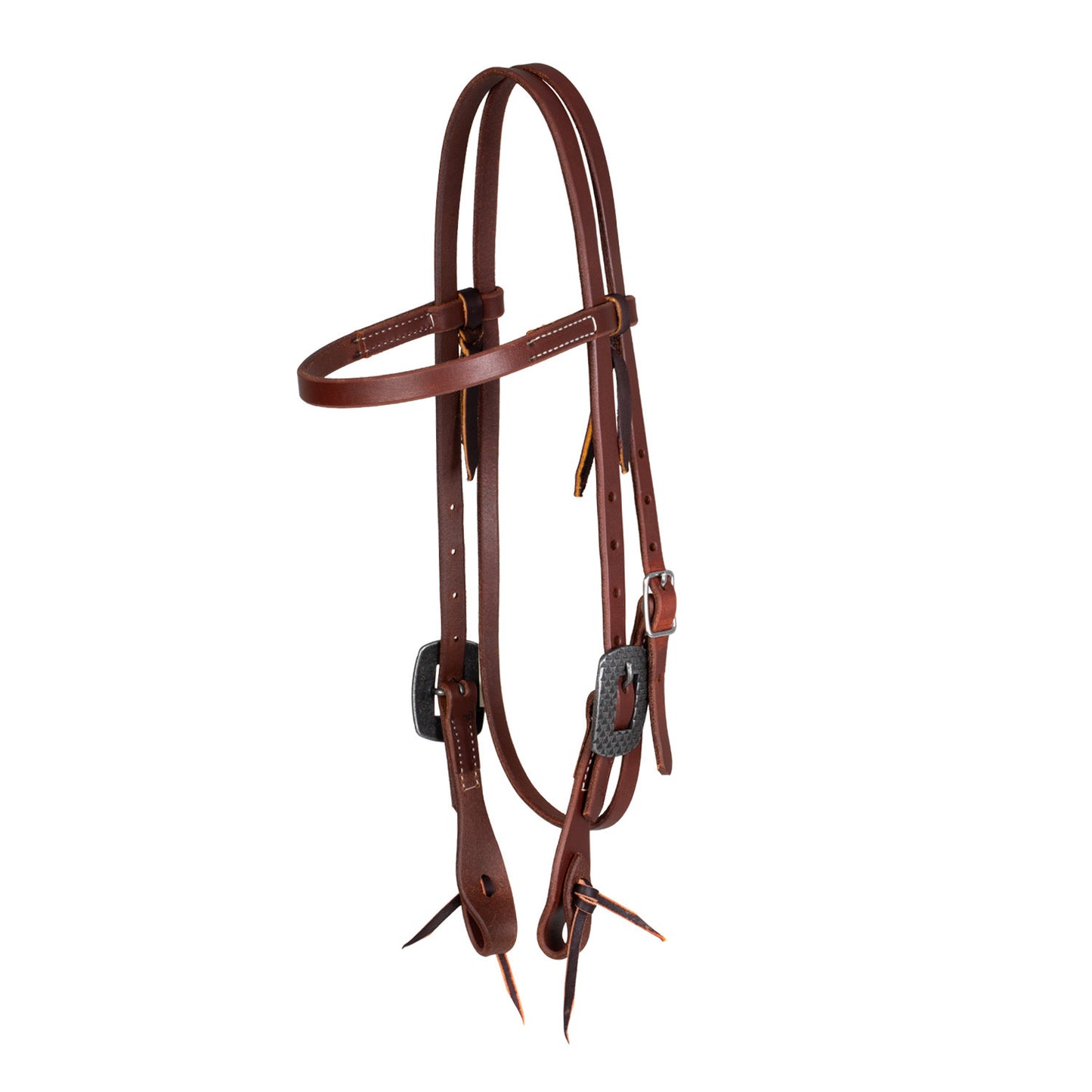 Cabecera de rancho con frontal acabado en cuero crudo 5/8" Professional's Choice