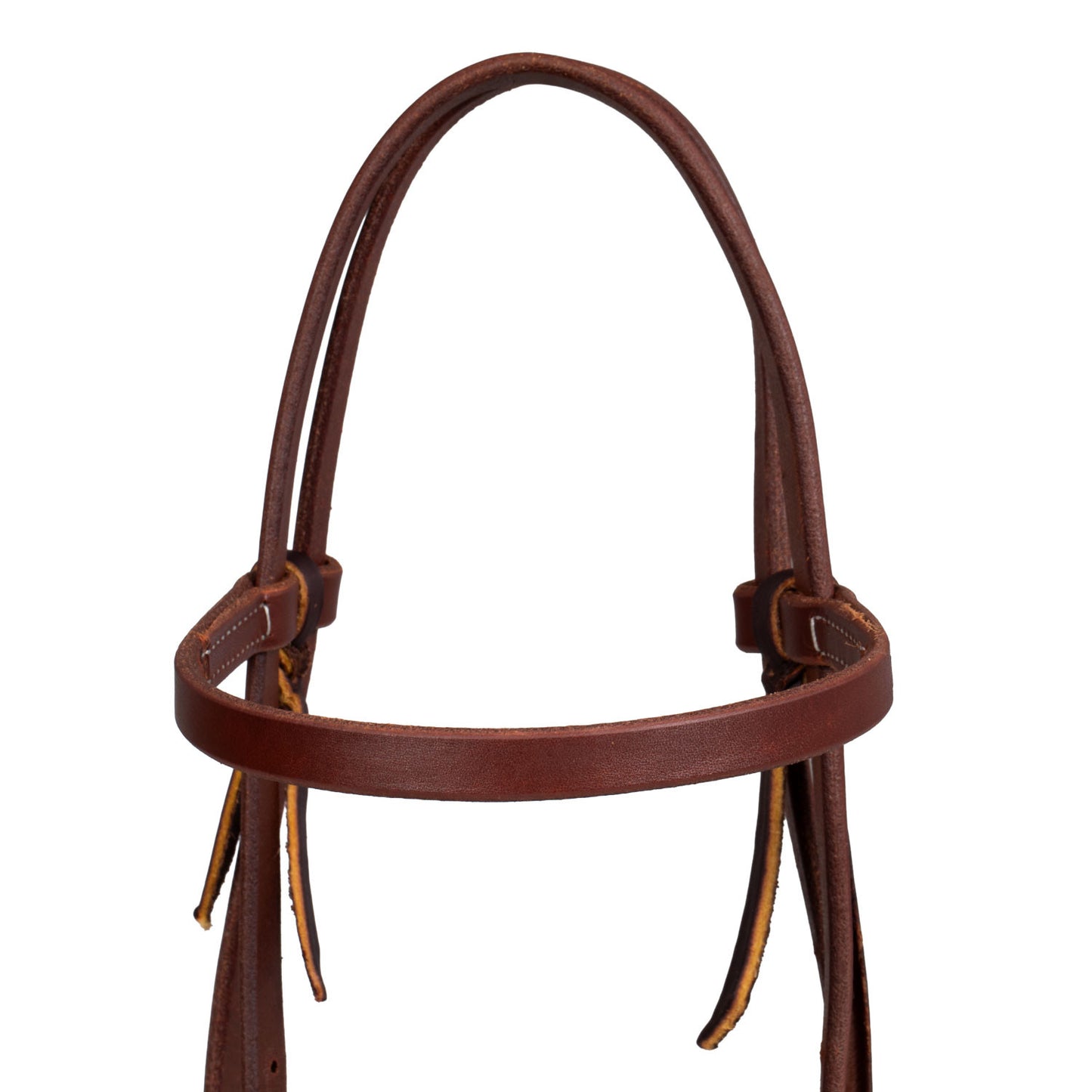 Cabecera de rancho con frontal acabado en cuero crudo 5/8" Professional's Choice - Oliato