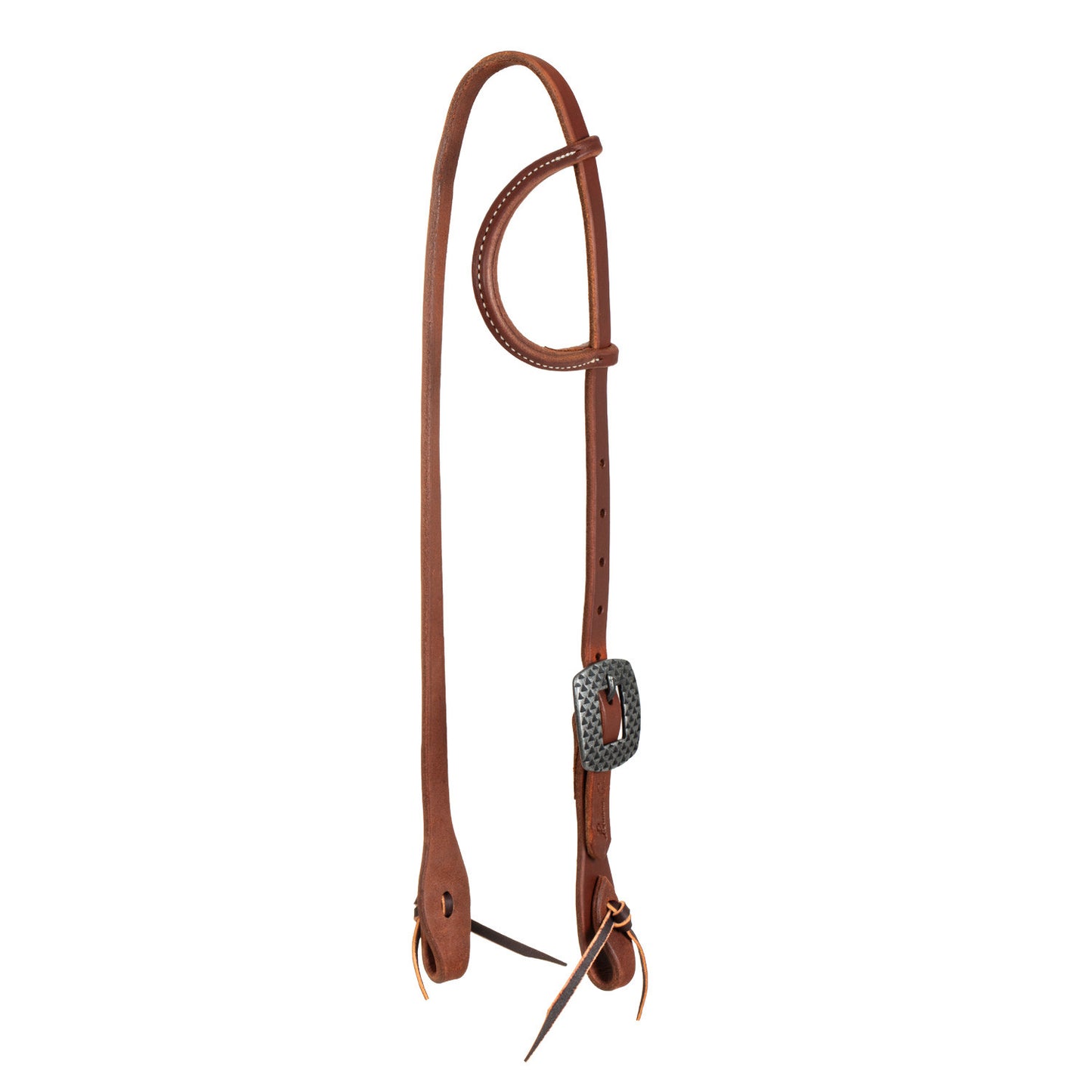 Cabecera Professional's Choice en cuero engraseado de 5/8 con hebilla arrow
