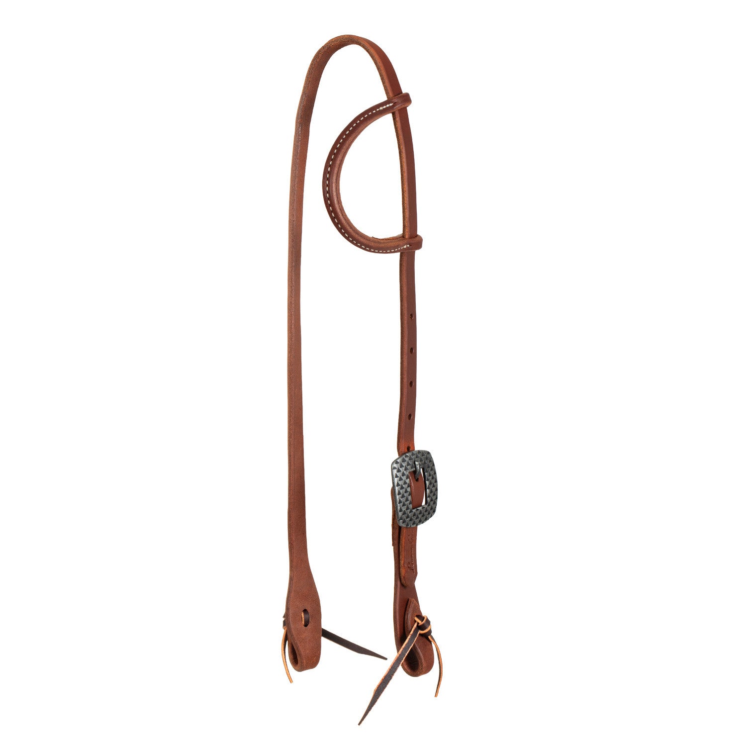 Cabecera Professional's Choice en cuero engraseado de 5/8 con hebilla arrow