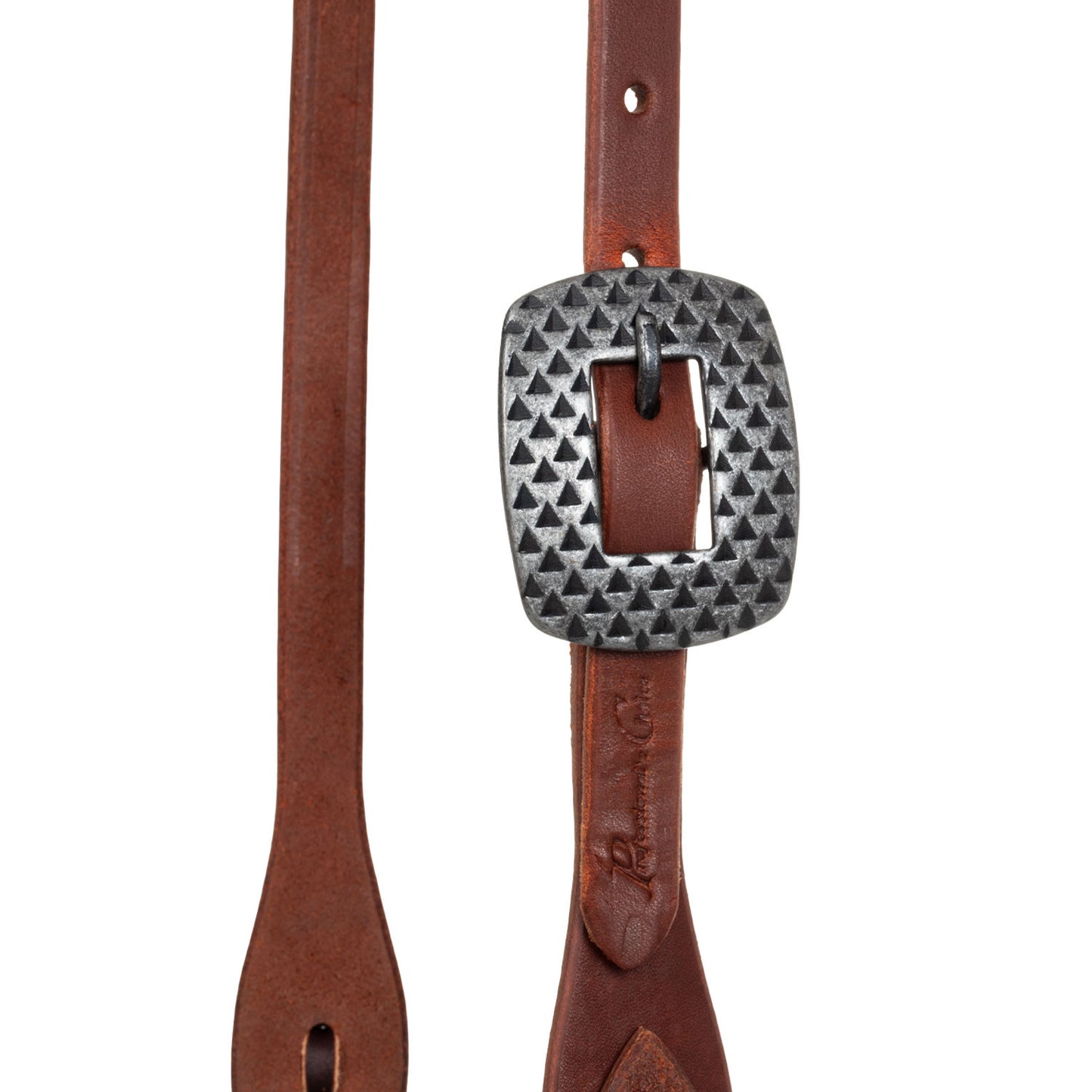 Cabecera Professional's Choice en cuero engraseado de 5/8 con hebilla arrow - Oliato