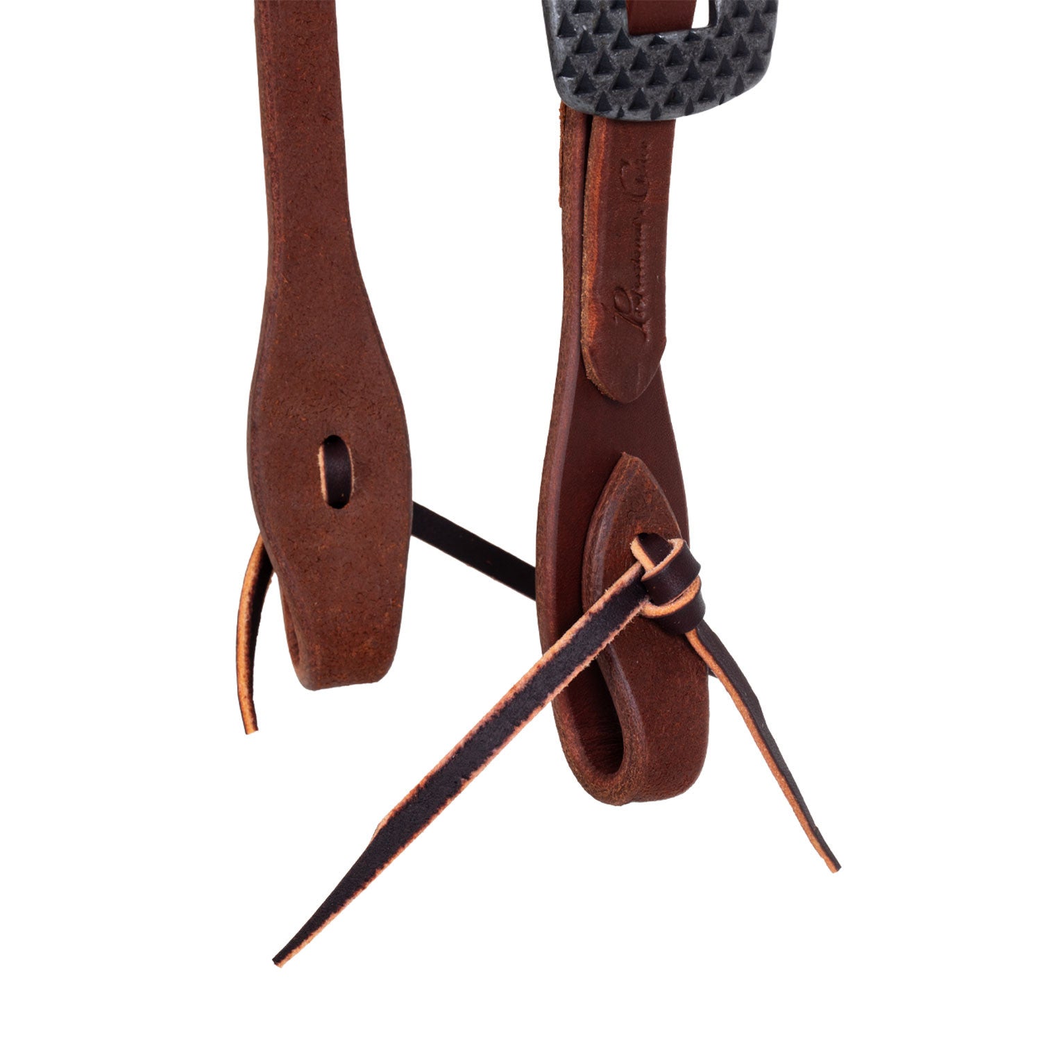 Cabecera Professional's Choice en cuero engraseado de 5/8 con hebilla arrow - Oliato