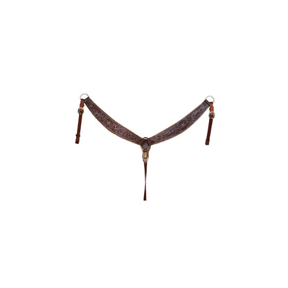 Flores pectorales con Lakota - Marrón