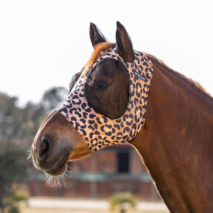 Máscara antimoscas con rejilla cubreorejas Pro-Tech - Leopard