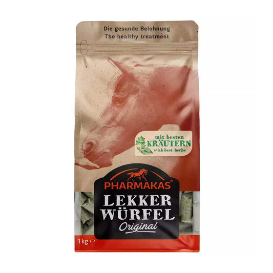 Snack Pharmaka Lekkerwurfel hierbas 1 kg Pharmakas
