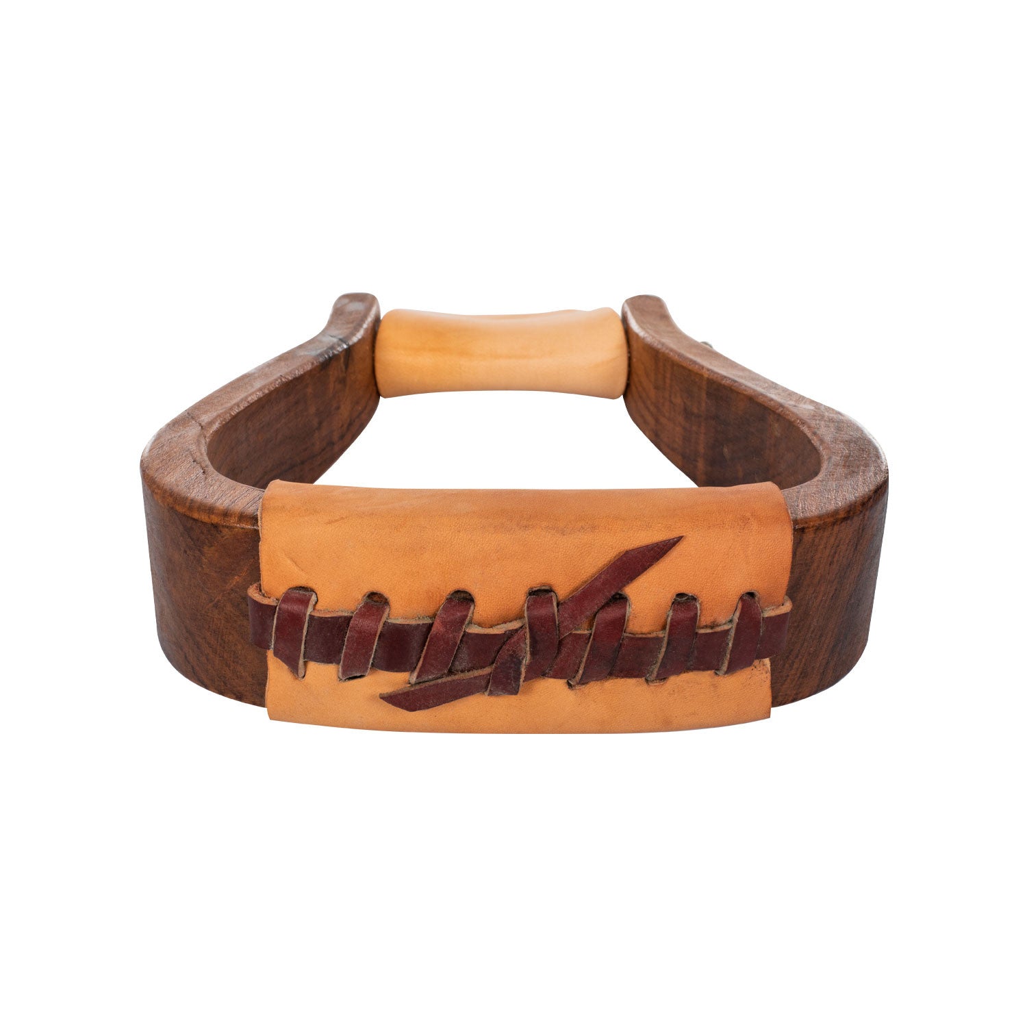 Estribo western de madera con asiento ancho Pool's