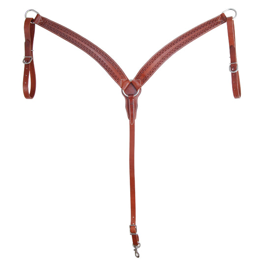 Pechera wester con trabajo snake Pool's - Coñac