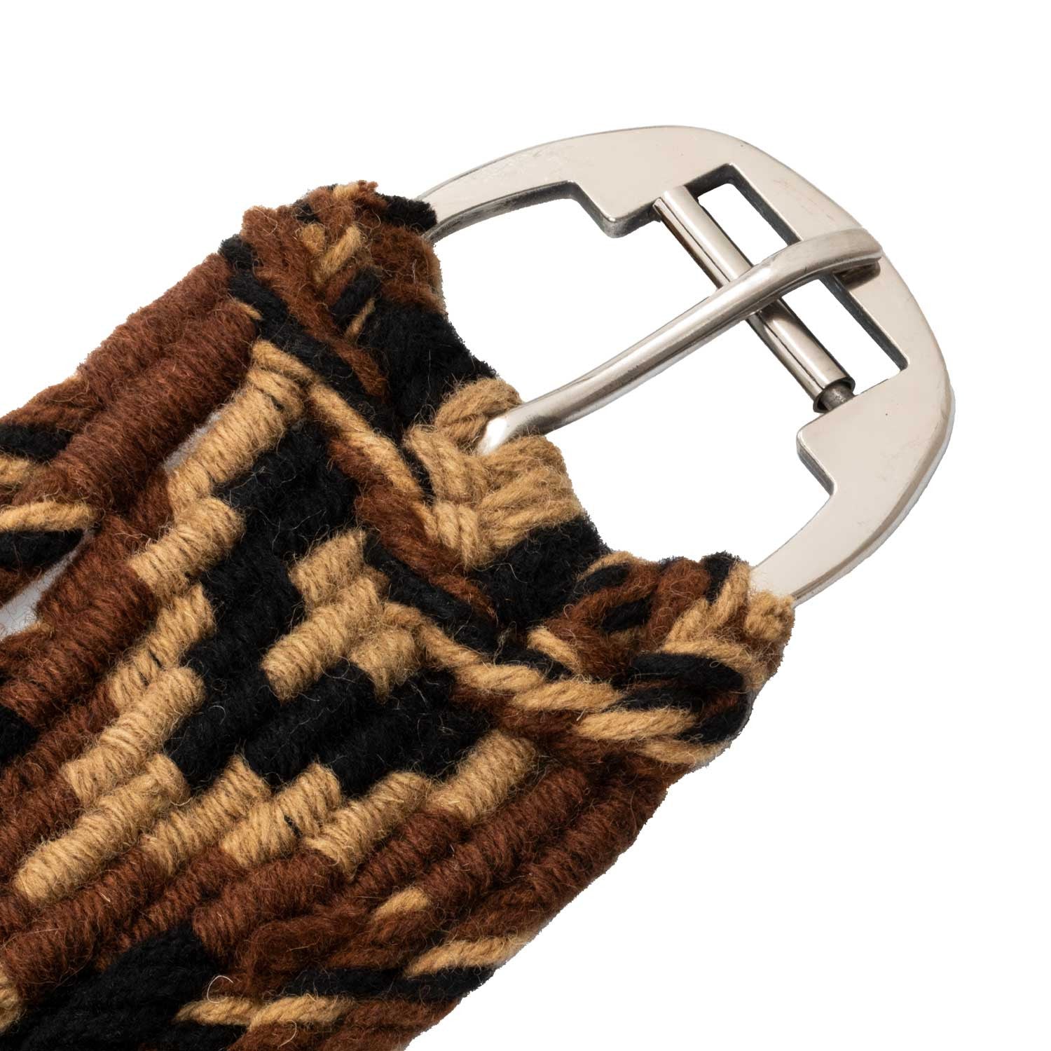 Cinch occidental de mohair con decoraciones de rombos Pool's