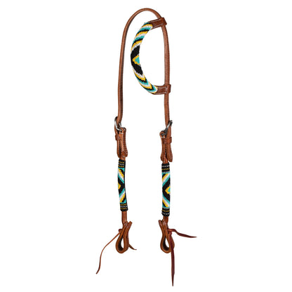 Cabezal western con decoraciones abstractas Pool's