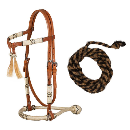 Bosal con riendas mecate de crin Pool's
