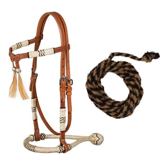 Bosal con riendas mecate de crin Pool's