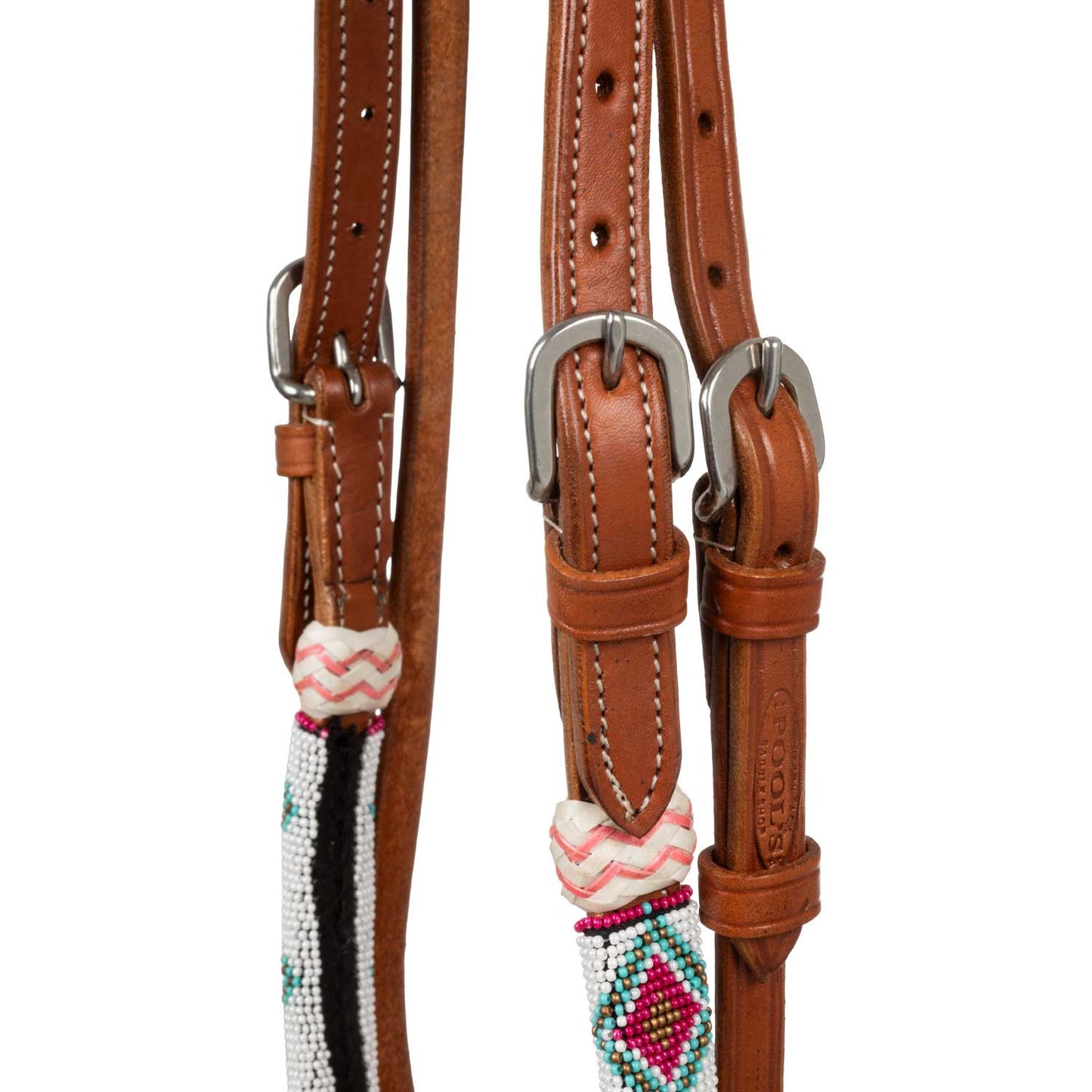 Bosal con cuentas y riendas mecate de algodón Pool's