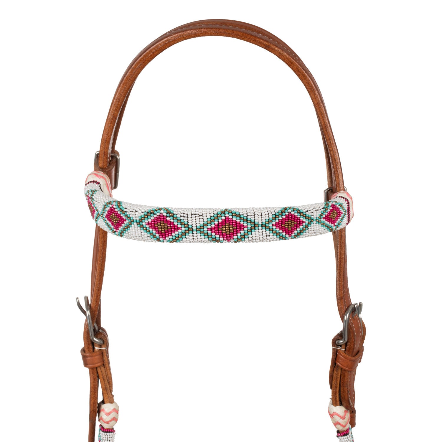 Bosal con cuentas y riendas mecate de algodón Pool's