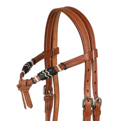 Set bosal bicolor con riendas de crin Pool's