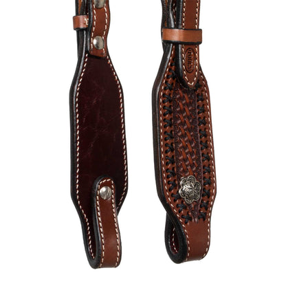 Cabezada western una oreja Pool's - Chestnut