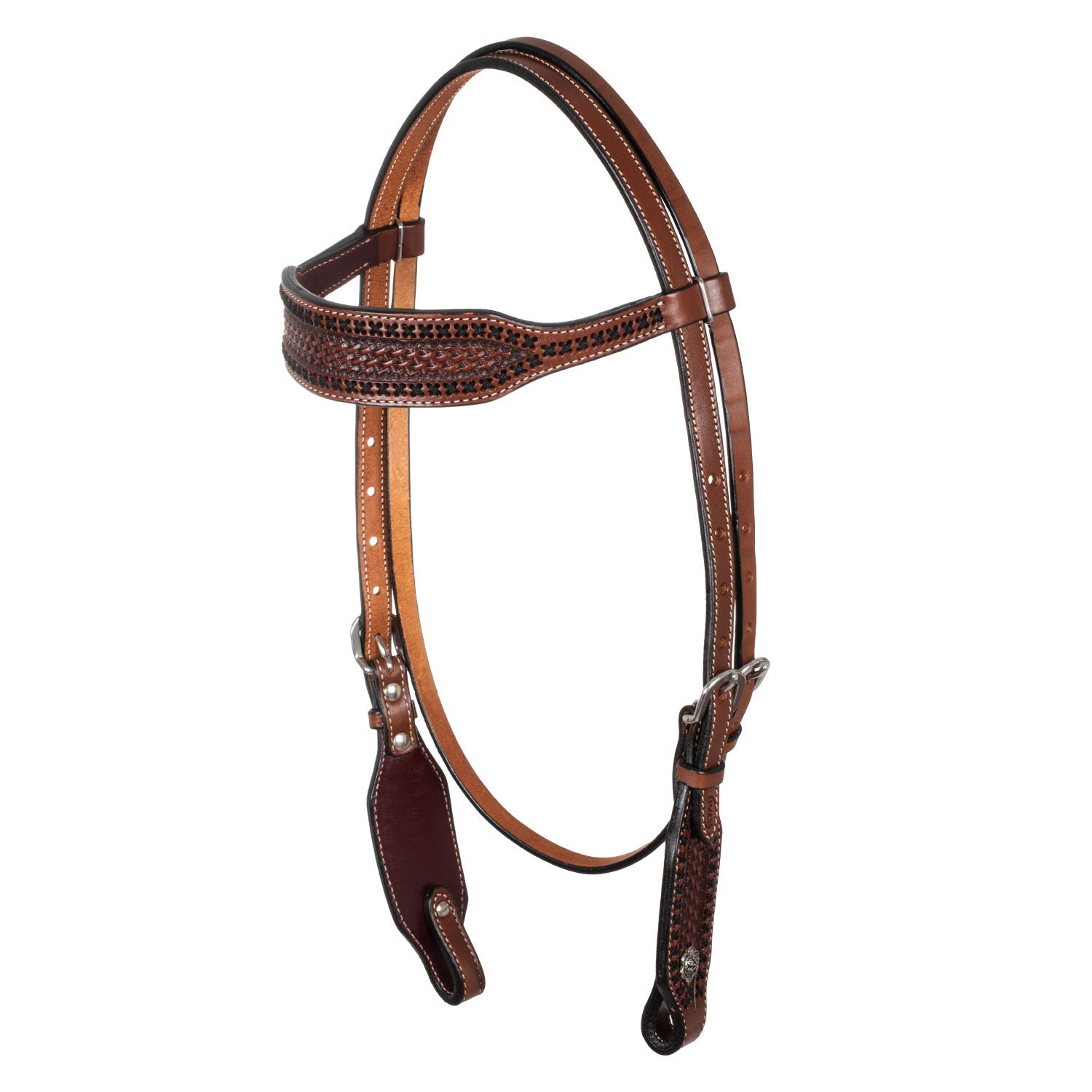 Cabezada western con frontal ancho Pool's