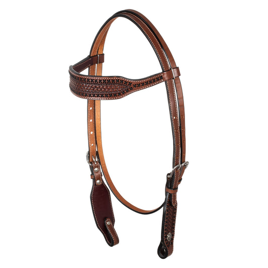 Cabezada western con frontal ancho Pool's