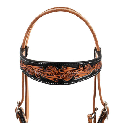 Cabecera western decoraciones dark floral Pool's - Black/Natural