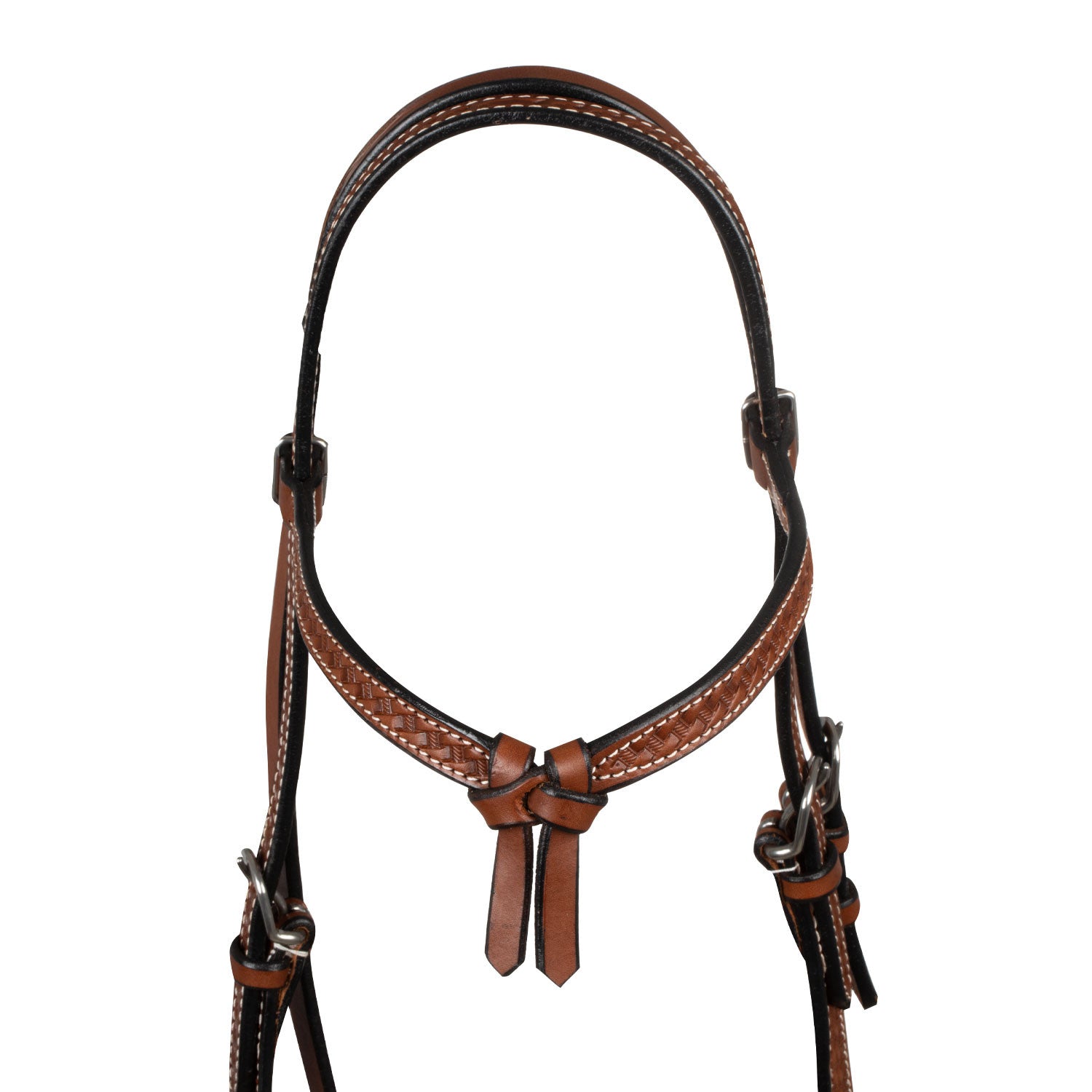 Juego de bosal con decoraciones basket Pool's - Chestnut