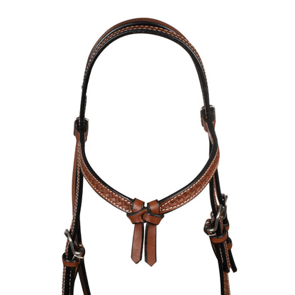 Juego de bosal con decoraciones basket Pool's - Chestnut