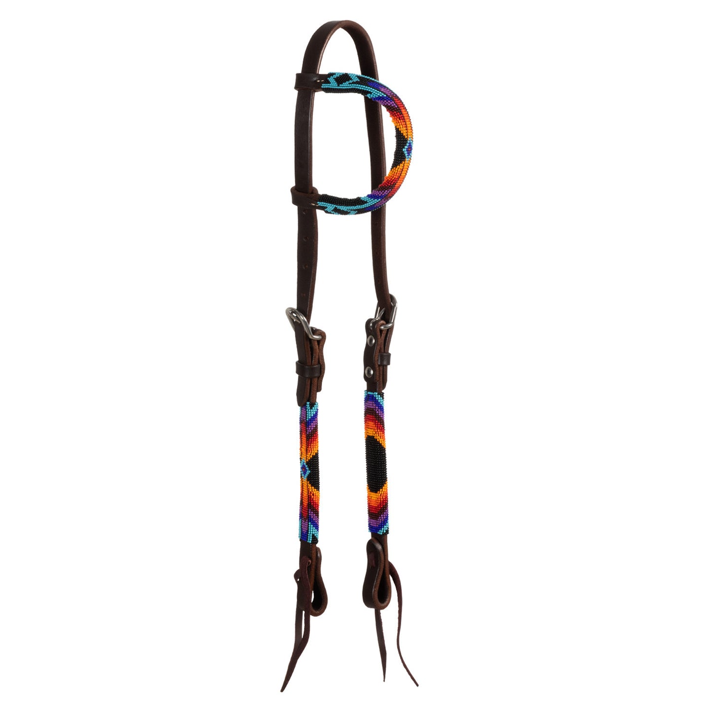 Brida western con cuentas y aceitado Serape de una oreja Pool's