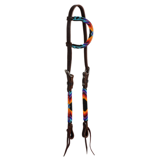 Brida western con cuentas y aceitado Serape de una oreja Pool's
