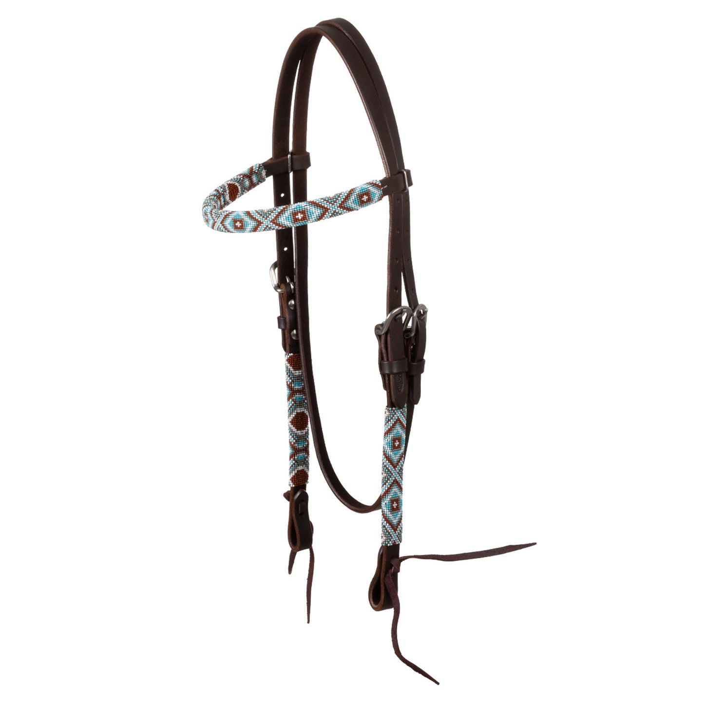 Brida western aceitada con cuentas Pool's