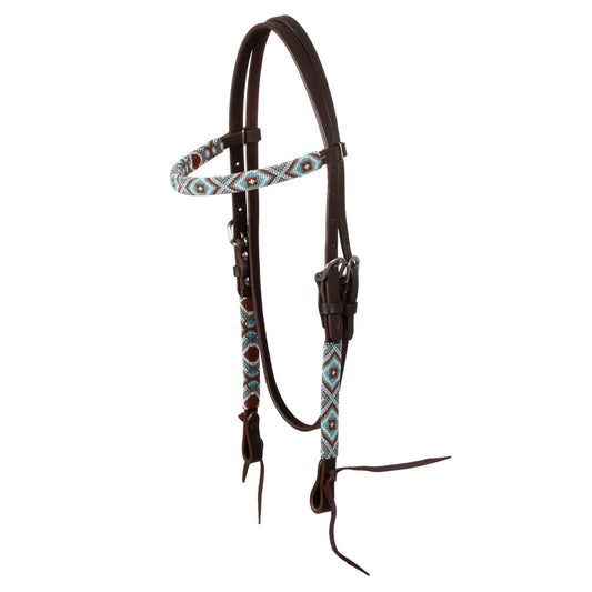 Brida western aceitada con cuentas Pool's