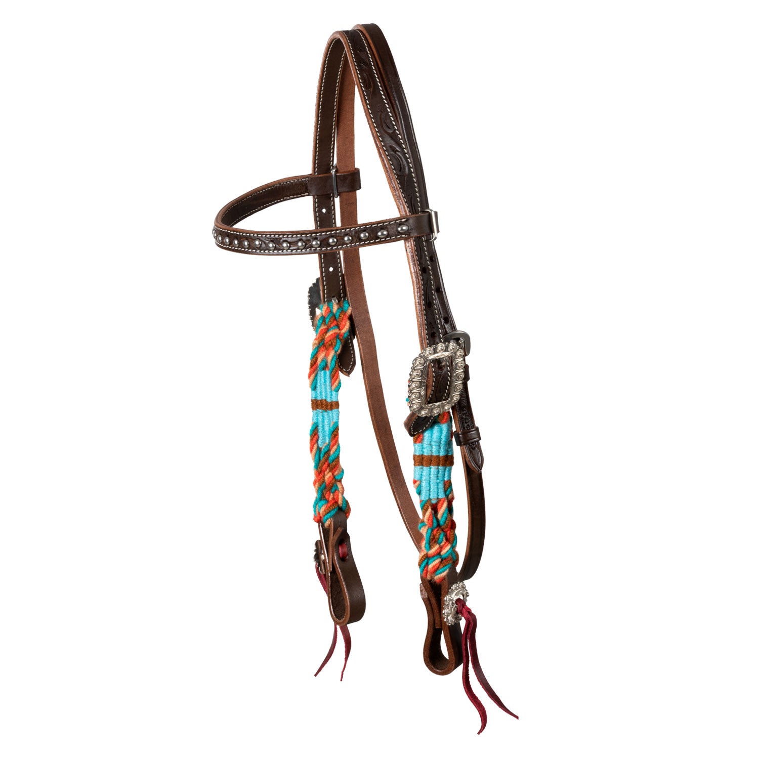 Brida western con olas de cuerda Pool's