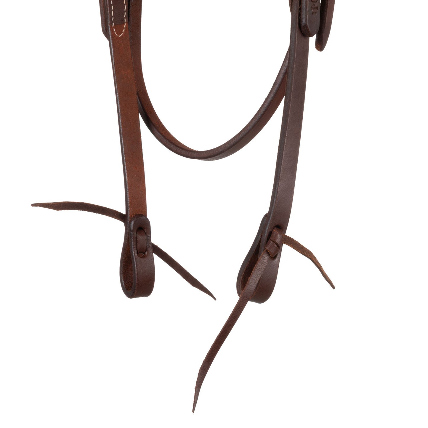 Brida western de cuero con frontal recto Pool's - Oliato