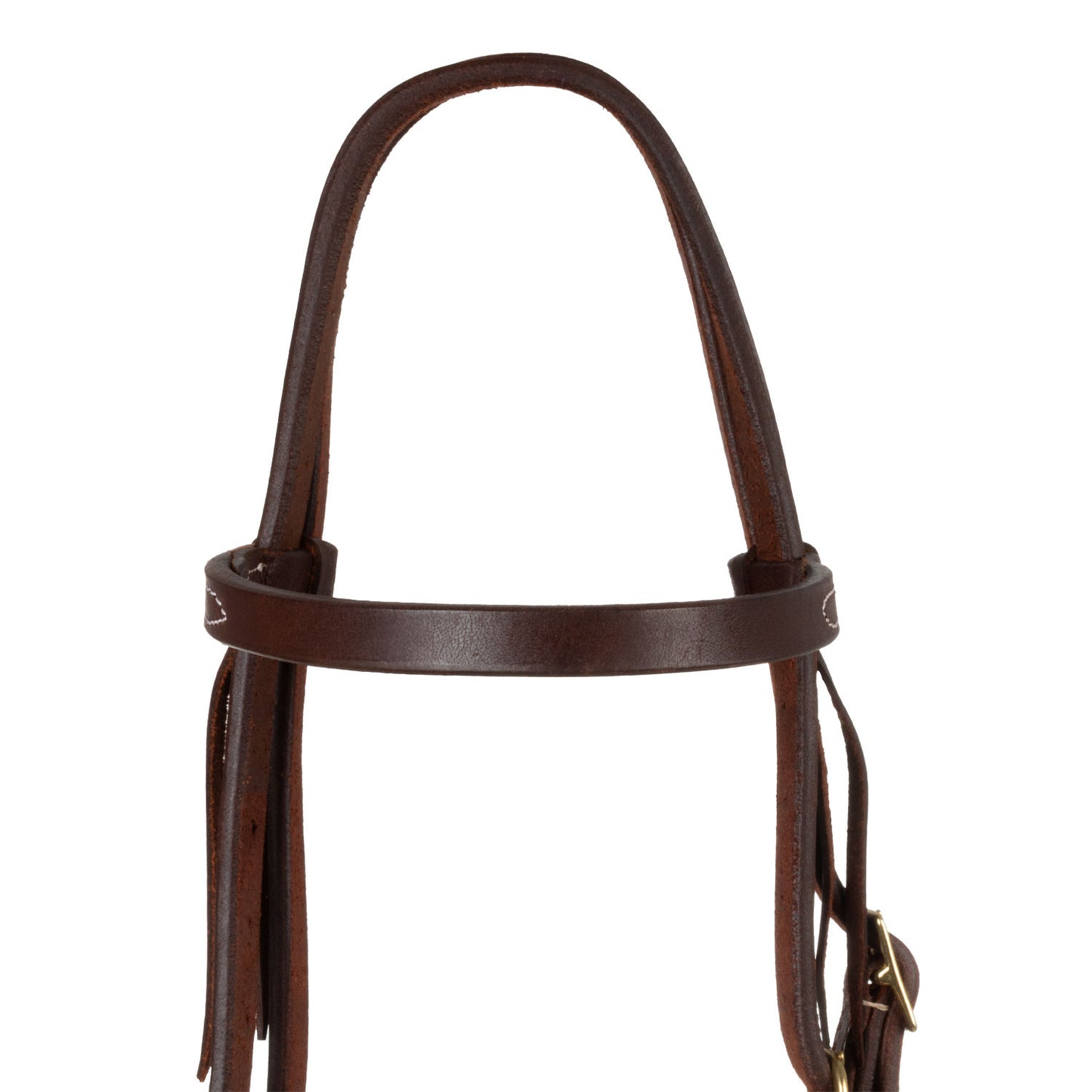 Brida western de cuero con frontal recto Pool's - Oliato