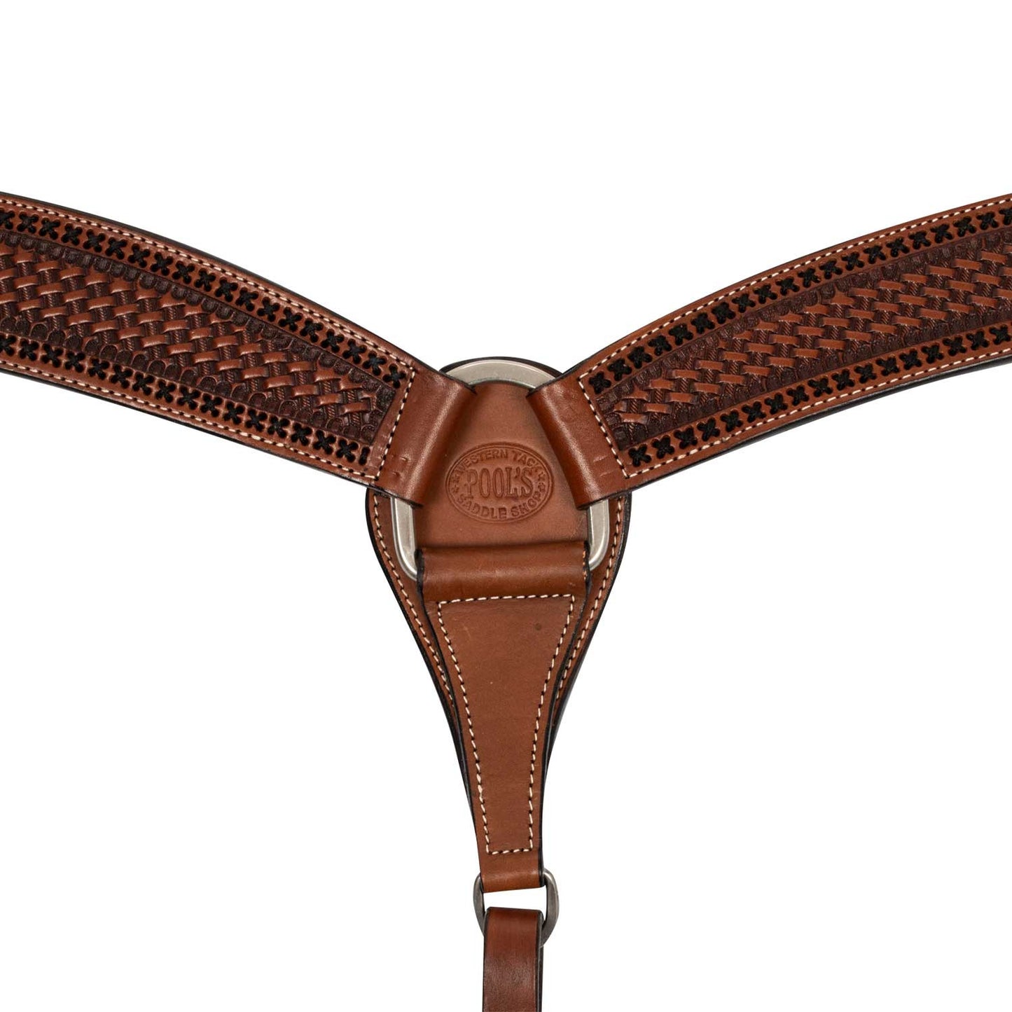 Pecho occidental con decoraciones Pool's - Chestnut