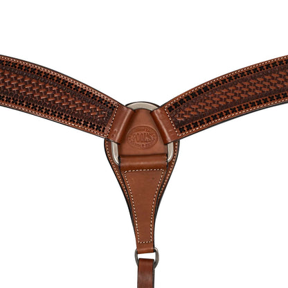 Pecho occidental con decoraciones Pool's - Chestnut