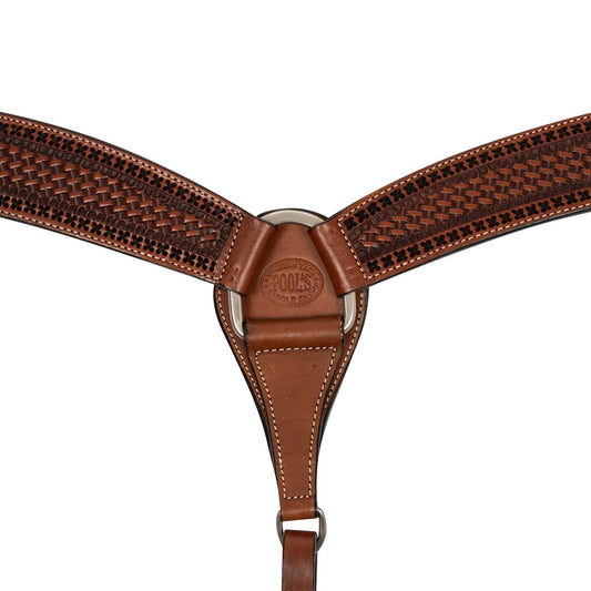Pecho occidental con decoraciones Pool's - Chestnut