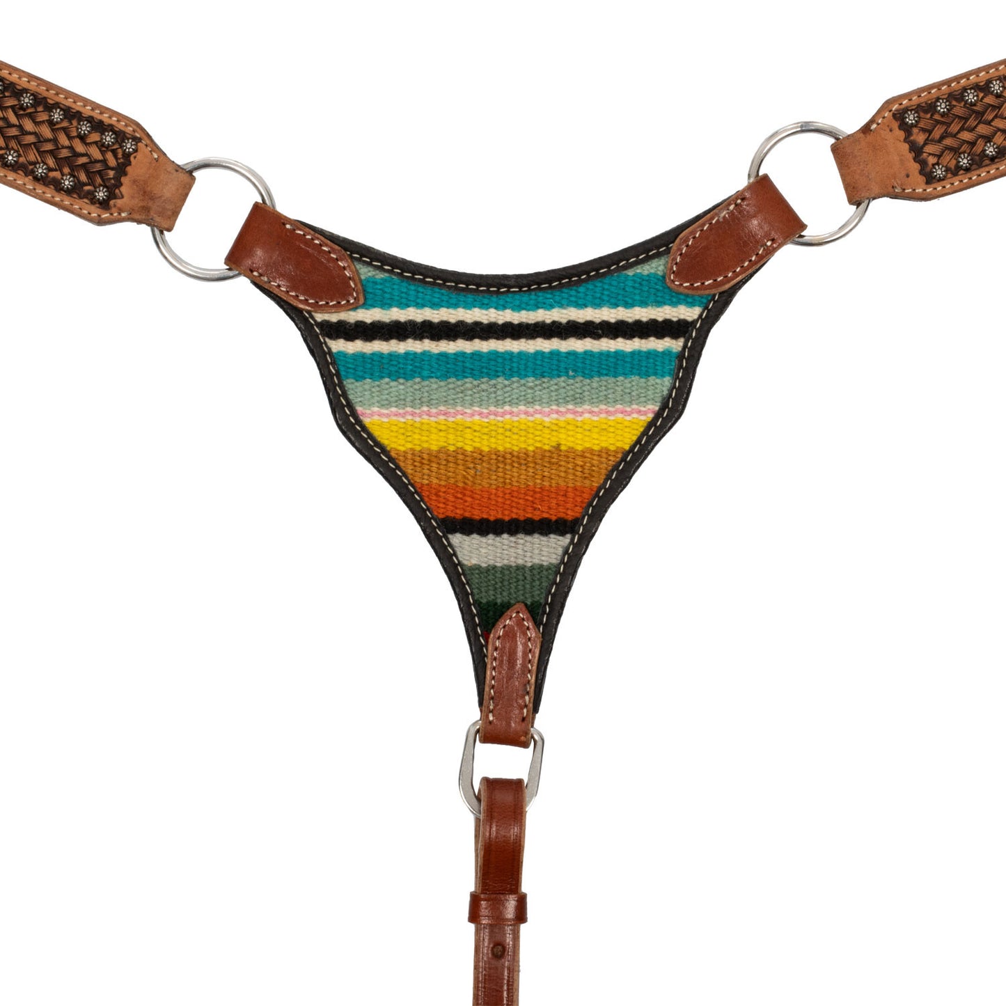 Pechera western similar alfombra Pool's - Natural