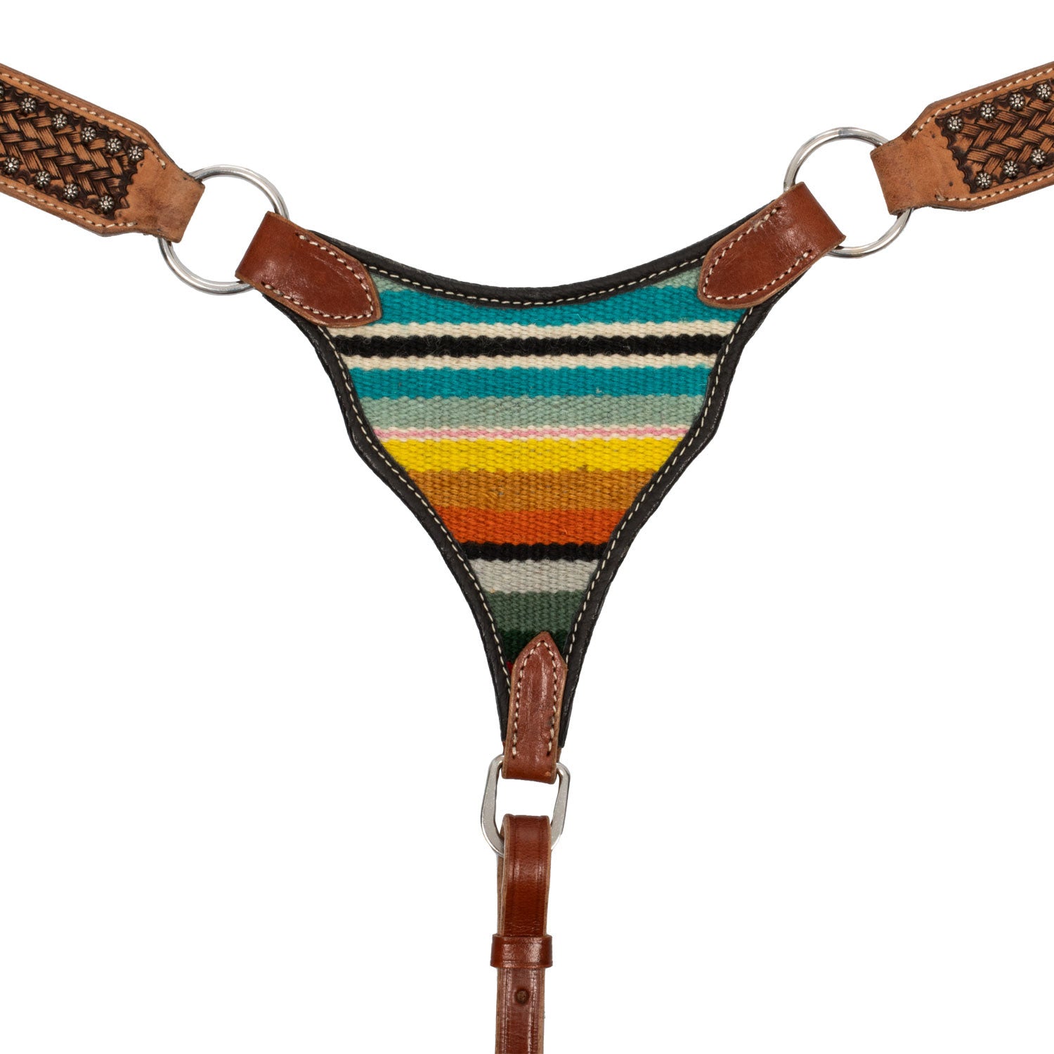Pechera western similar alfombra Pool's - Natural