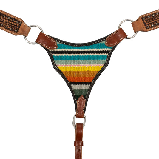 Pechera western similar alfombra Pool's - Natural
