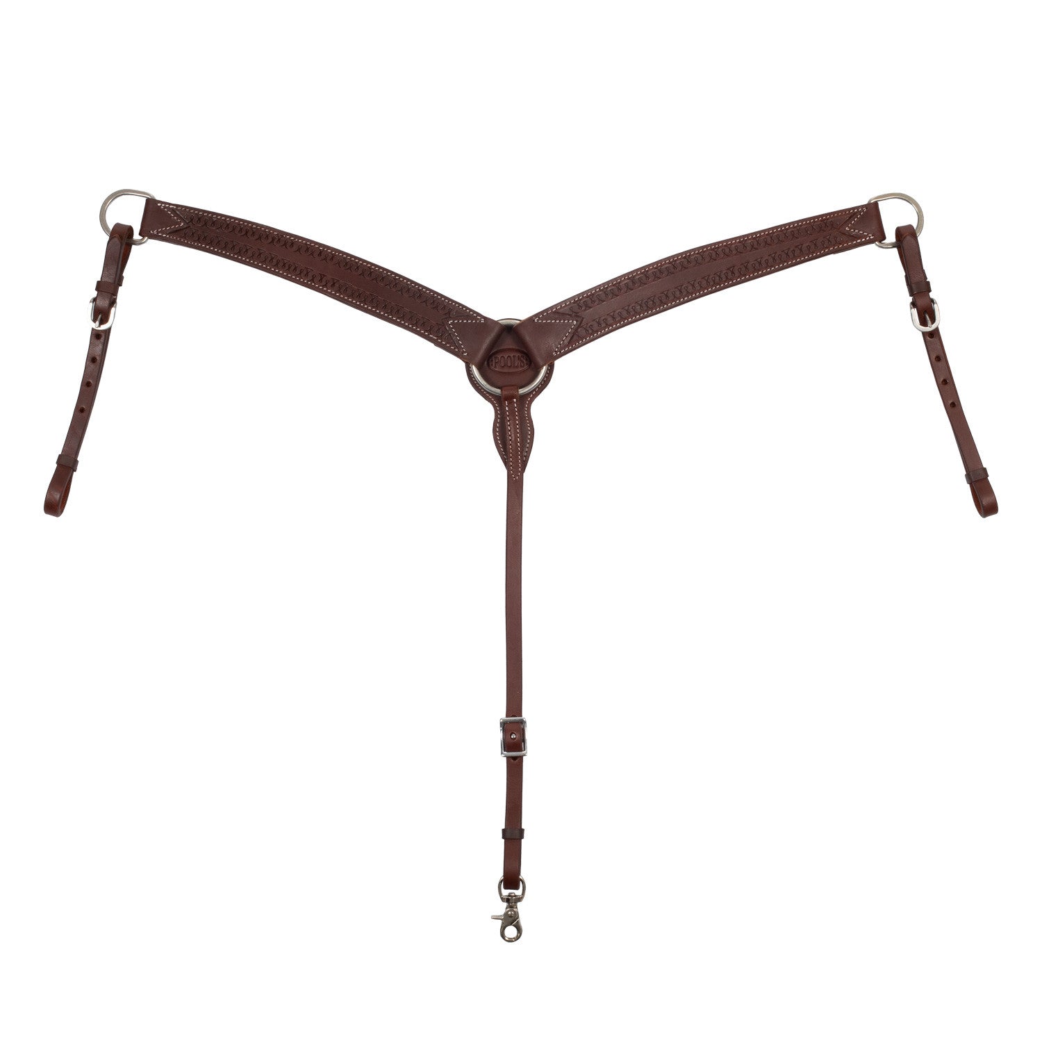 Pechera western de cuero Pool's