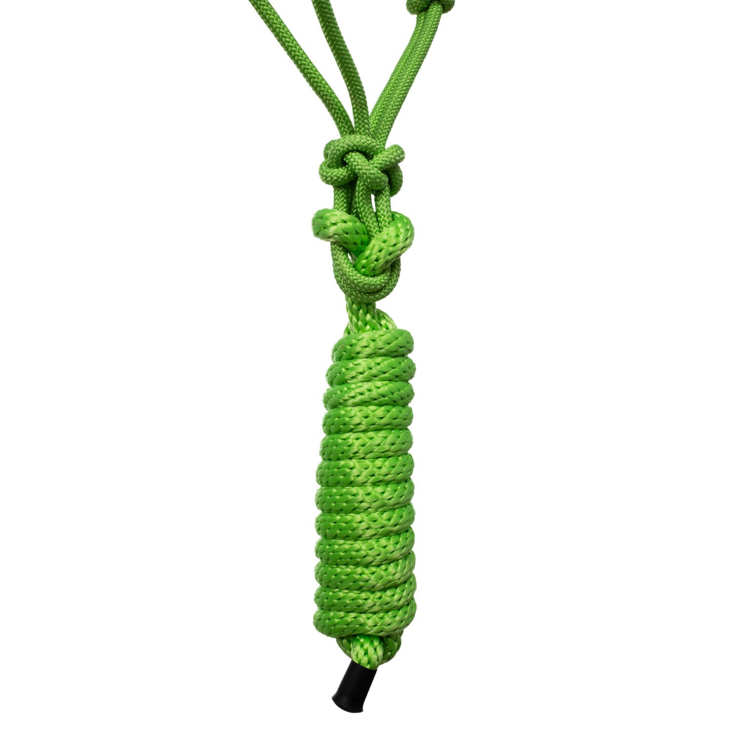 Cabezada cuerda anudada decoraciones Navajo con ramal Pool's - Lime