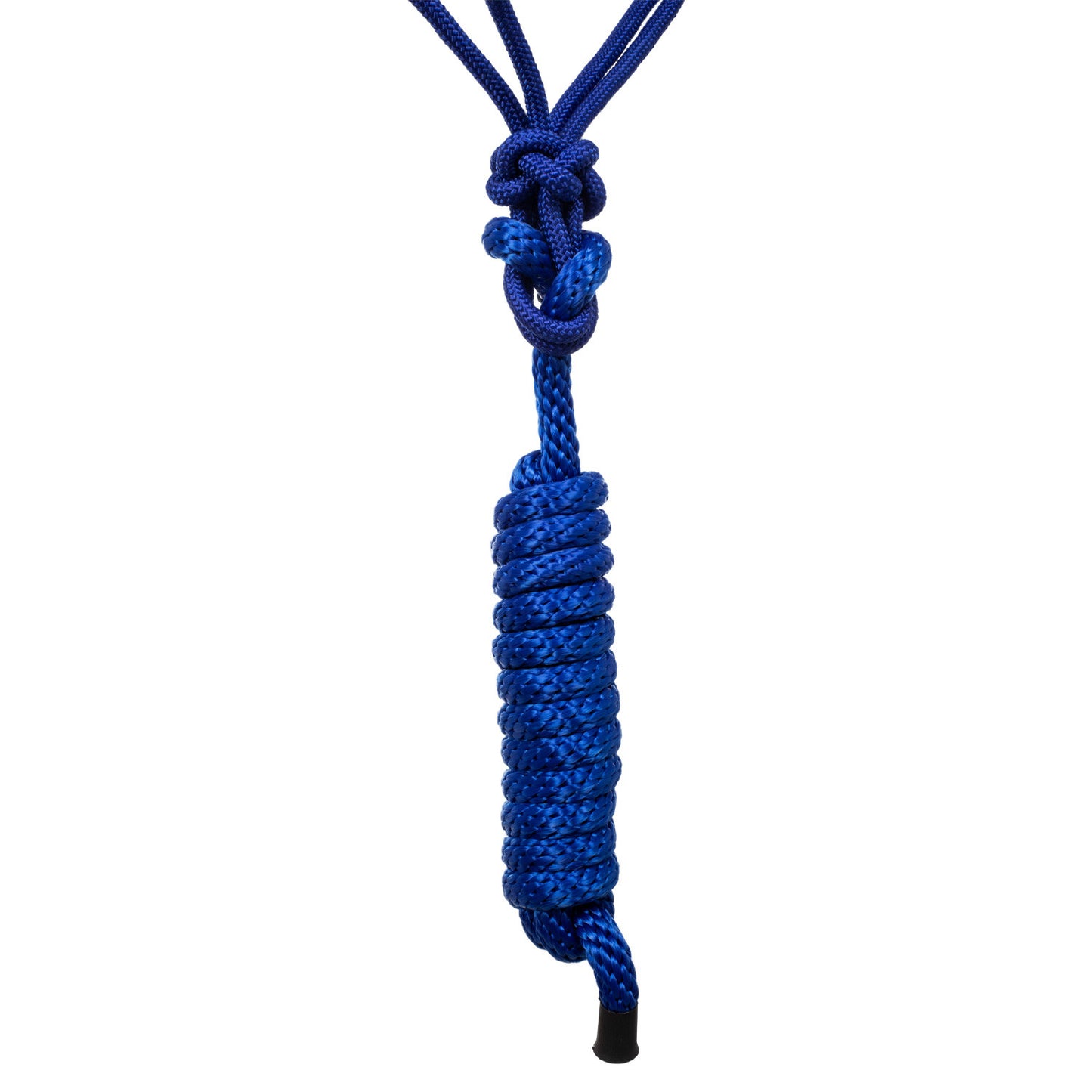 Cabezada cuerda anudada decoraciones Navajo con ramal Pool's - Azul royal