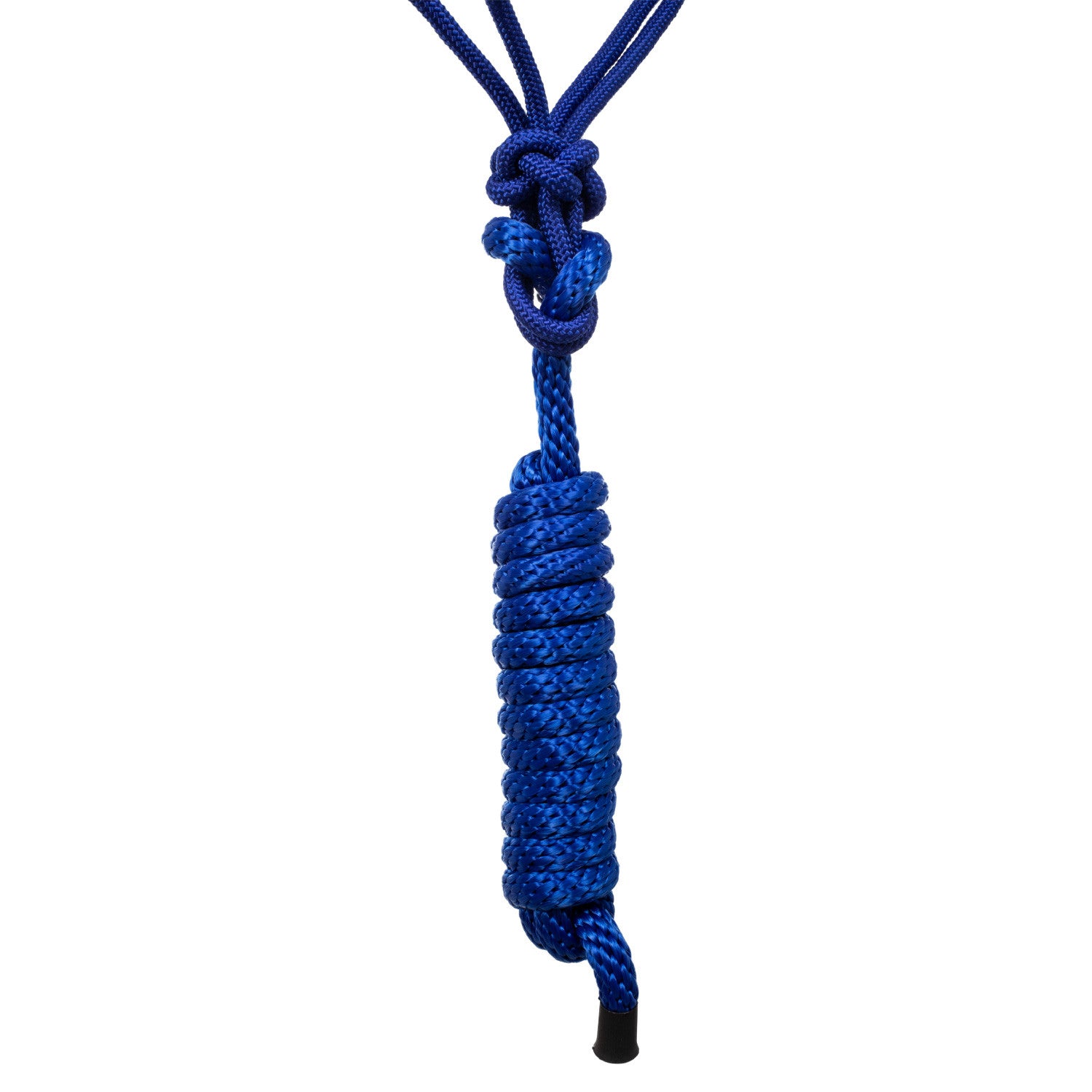Cabezada cuerda anudada decoraciones Navajo con ramal Pool's - Azul royal
