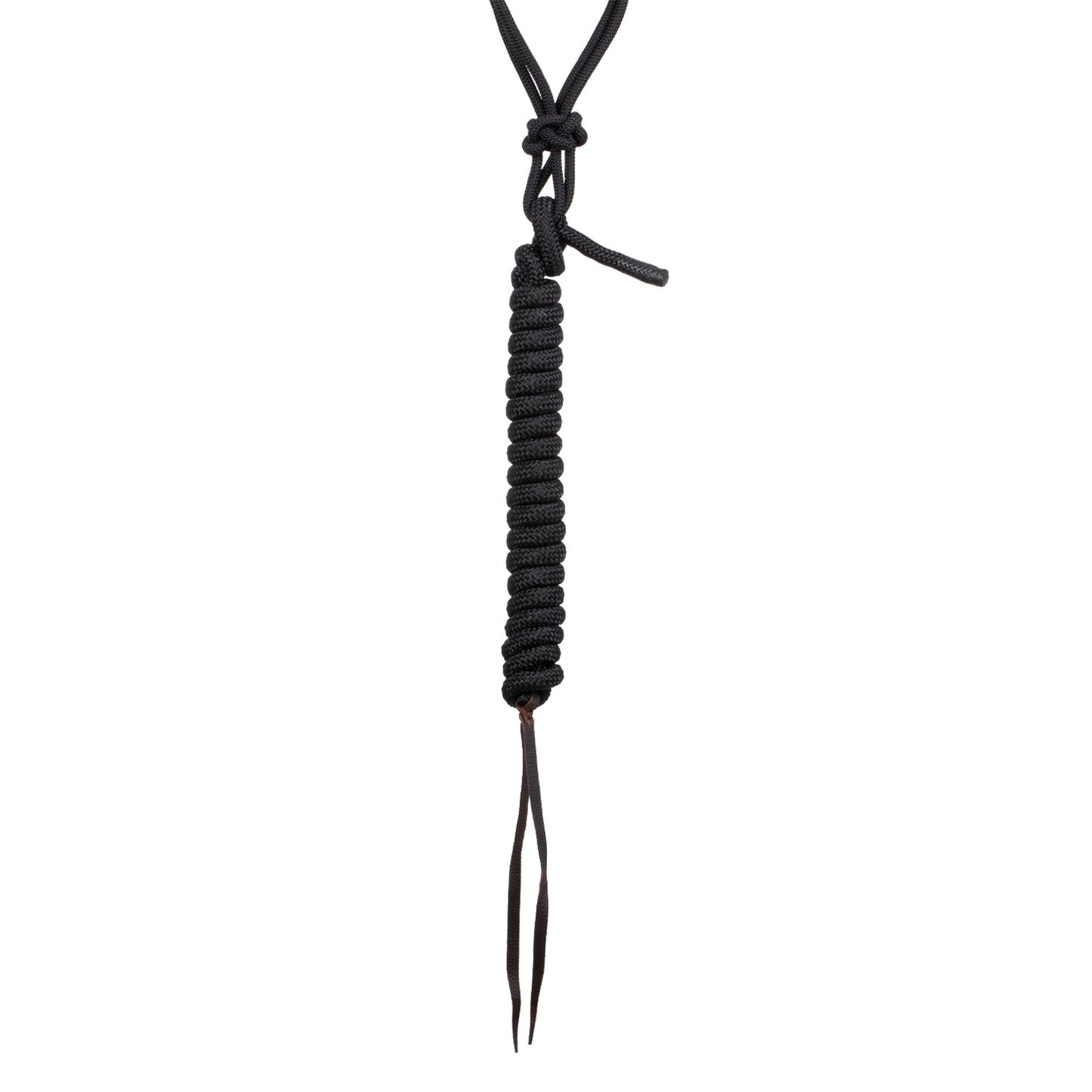Cabezada de cuerda con decoraciones con ramal Pool's - Negro