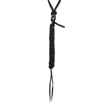 Cabezada de cuerda con decoraciones con ramal Pool's - Negro