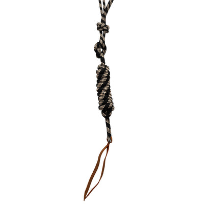 Cabezada de cuerda anudada con correa Pool's - Beige/Black