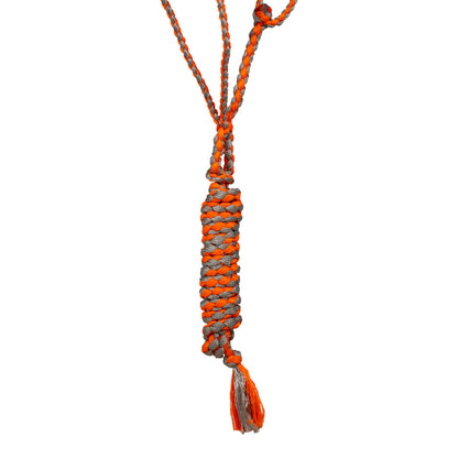 Cabeza larga con ramal Pool's - Orange/Grey