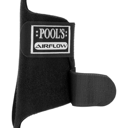 Protectores delanteros Airflow de neopreno Pool's - Negro