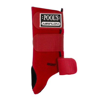 Protectores traseros Airflow de neopreno Pool's - Rojo