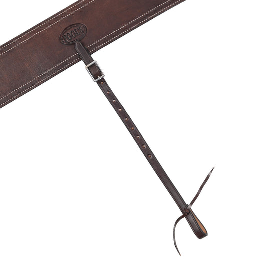 Silla wade western arizona con cinchuelo trasero Pool's - Dark Brown/Natural