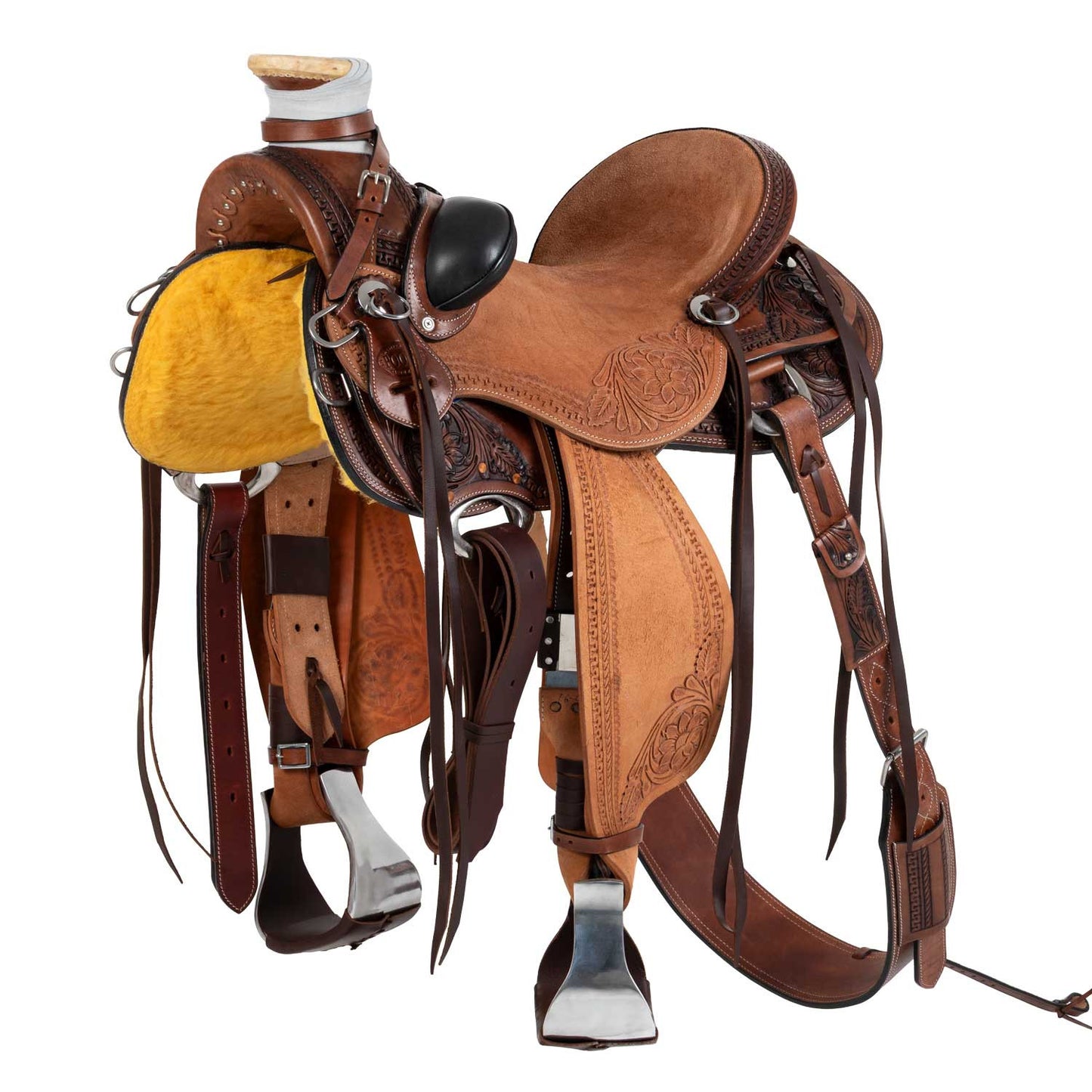 Silla wade western apache con cinchuelo trasero Pool's
